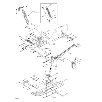 07- Front Suspension And Ski