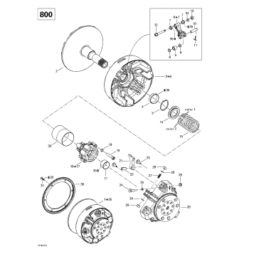 05- Drive Pulley (800)