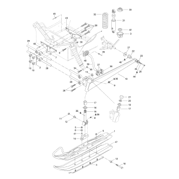 07- Front Suspension And Ski