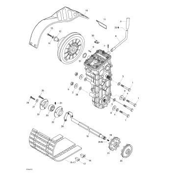 05- Drive Axle, Track And Belt Guard