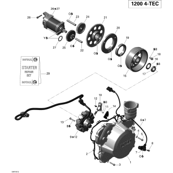 03- Magneto And Electric Starter