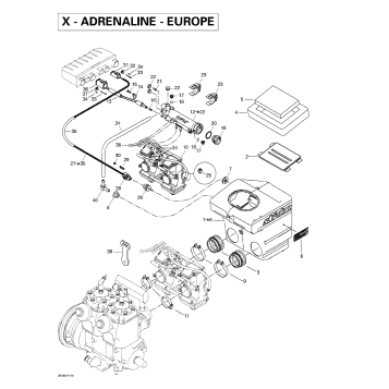 02- Air Intake System (X, Adrenaline, Europe)