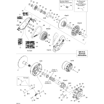 05- Pulley System 800HO ADRENALINE