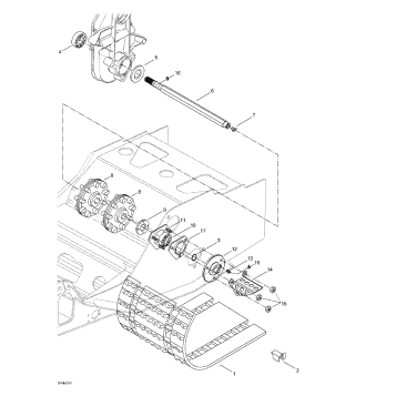 05- Drive Axle And Track