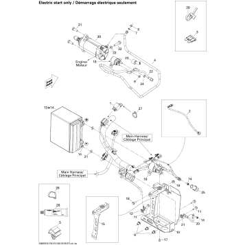 10- Battery And Starter 600 HO