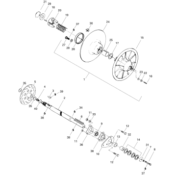05- Driven Pulley 500