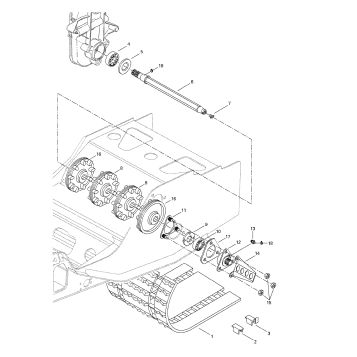 05- Drive Axle And Track