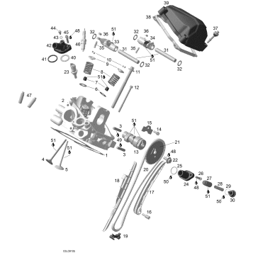 01- Cylinder and Cylinder Head, Rear Side