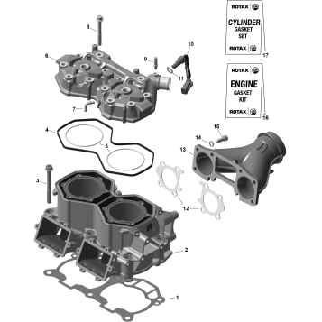 01- ROTAX - Cylinder Head