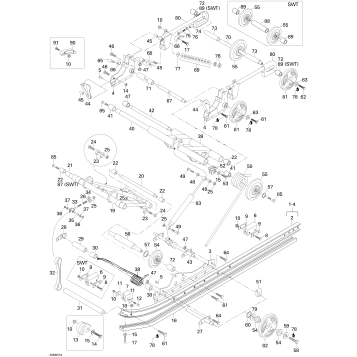 08- Rear Suspension 550F SWT