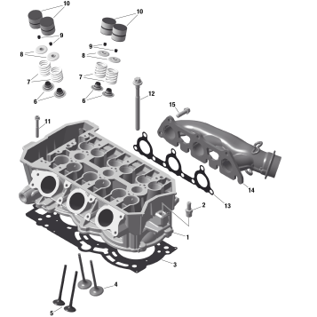 01- ROTAX - Cylinder Head