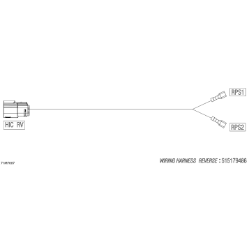 08- Electric - Reverse Wiring Harness - 515179486
