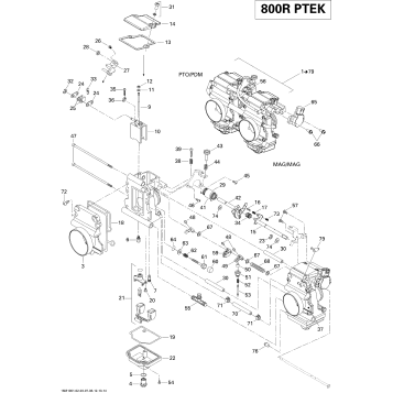 02- Carburetor 800R PTEK