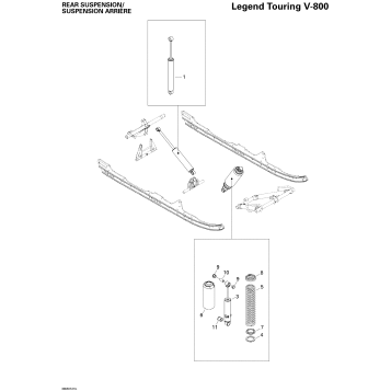 08- Rear Suspension Shocks Touring