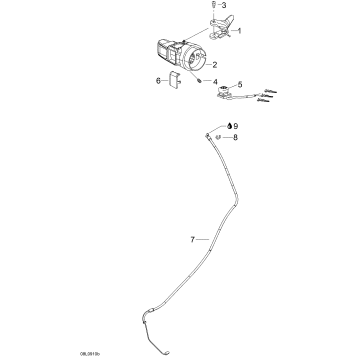 01- Throttle Handle And Housing