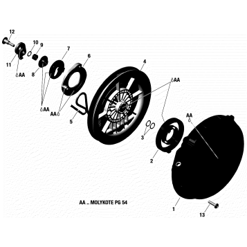 04- Rewind Starter - 598 RS