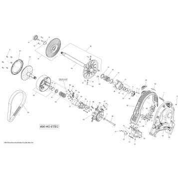 05- Pulley System 600HOETEC _19M1502a