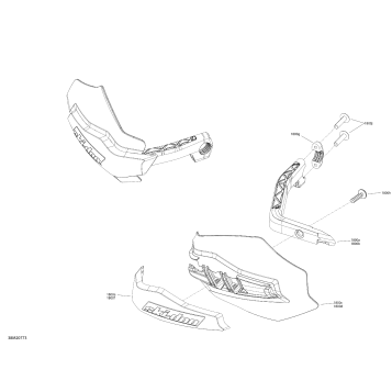 09- Body - Hood Section - Hand Protector