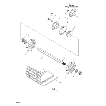 05- Drive Axle And Track