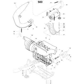 01- Engine And Engine Support 503