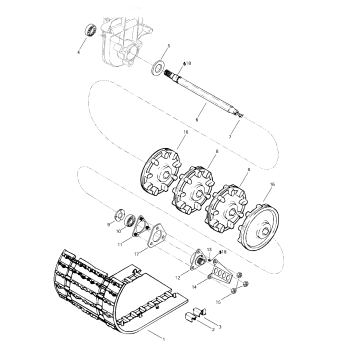 05- Drive Axle And Track