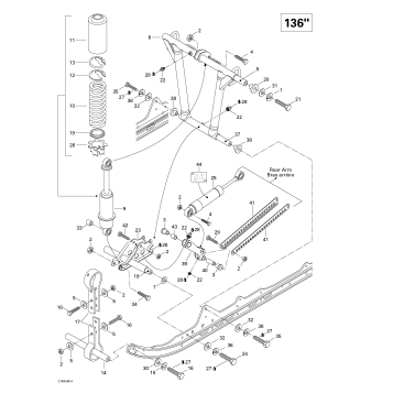 08- Front Arm, Rear Suspension (136’’)