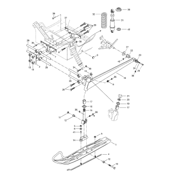 07- Front Suspension And Ski