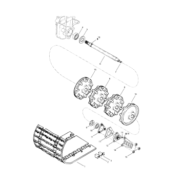 05- Drive Axle And Track