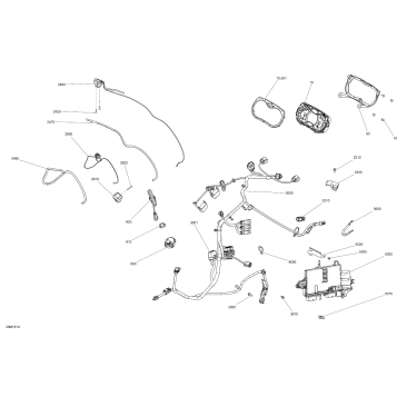 10- Electrical Manual Start, MXZ X - 600R ETEC