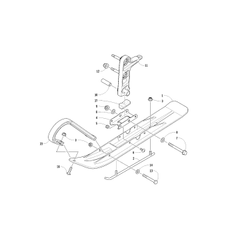 Front Suspension Ski