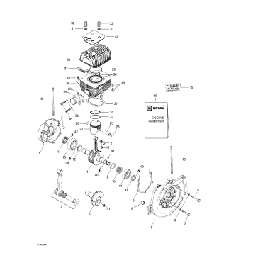 01- Crankcase And Cylinder