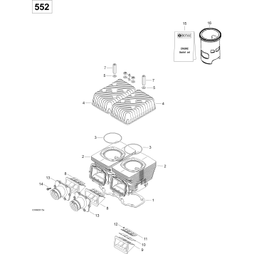 01- Cylinder and Cylinder Head 552