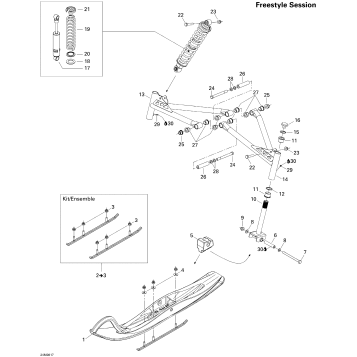 07- Front Suspension And Ski
