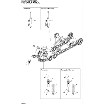 08- Rear Suspension Shocks Renegade X