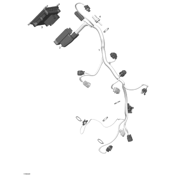10- Wiring Harness, Electronic Module