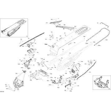 09- Frame Summit - 850 E-TEC - Package SP Except Length 175