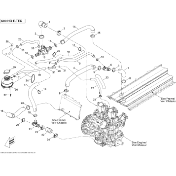 01- Cooling System 600 HO ETEC