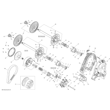 05- Pulley System 600 HO ETEC