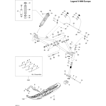 07- Front Suspension And Ski EUR