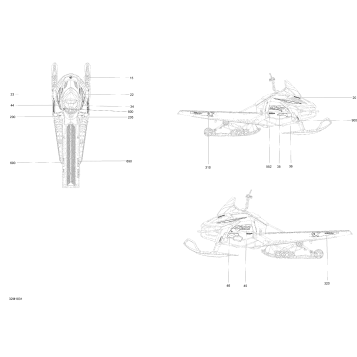 09- Decals Tundra - 600HO E-TEC - Package XTREME
