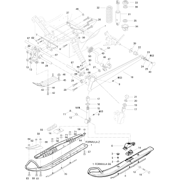 07- Front Suspension And Ski Formula SS