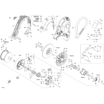 05- Pulley - 800R E-TEC