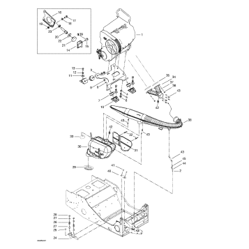 01- Engine Support And Muffler
