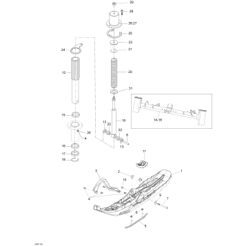 07- Front Suspension And Ski
