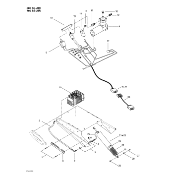 08- Air Shock And Compressor (SE-Air Shock)
