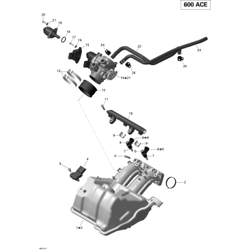 02- Air Intake Manifold And Throttle Body