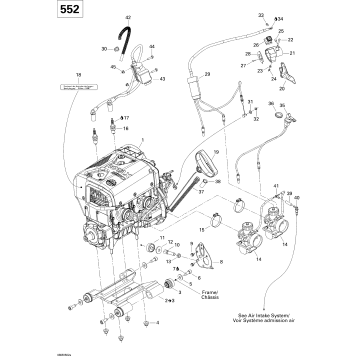 01- Engine And Engine Support 550F