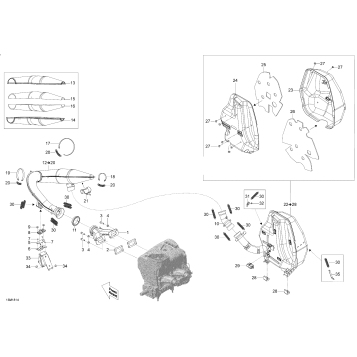 01- Exhaust Skandic WT - 550F