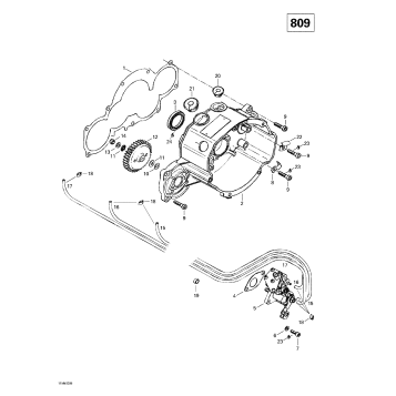 03- Ignition Housing Oil Pump