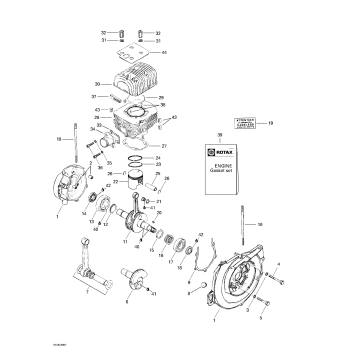 01- Crankcase And Cylinder